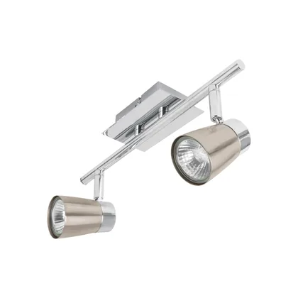 Luminario de sobreponer con 2 spots base GU10, VOLTECK