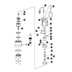 Bomba sumergible plástica, 1-1/2 HP para agua sucia, TRUPER 6