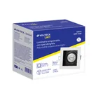 Luminario empotrable con 1 spot dirigible, blanco, VOLTECK 5