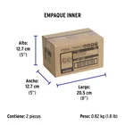 Luminario empotrable con 2 spots dirigibles, blanco, VOLTECK 6
