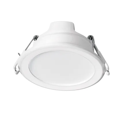 Luminario LED empotrable 5 W 6500 K, redondo, VOLTECK BASIC