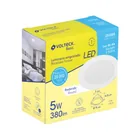Luminario LED empotrable 5 W 6500 K, redondo, VOLTECK BASIC 5