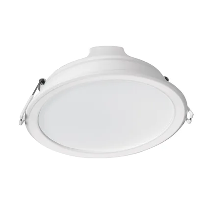 Luminario LED empotrable 12 W 6500 K, redondo, VOLTECK BASIC