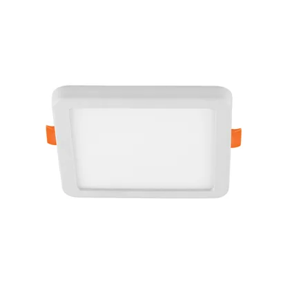 Luminario LED plafón 6W 6500K, ajustable, cuadrado, VOLTECK