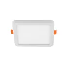 Luminario LED plafón 6W 6500K, ajustable, cuadrado, VOLTECK 1