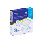 Luminario LED plafón 8W 6500K, ajustable, cuadrado, VOLTECK 7