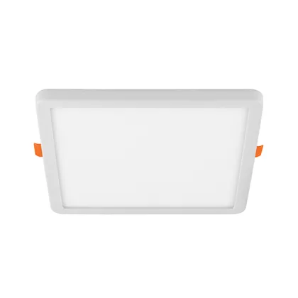 Luminario LED plafón 15W 6500K, ajustable, cuadrado, VOLTECK
