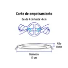 Luminario LED plafón 15W 6500K, ajustable, redondo, VOLTECK 3