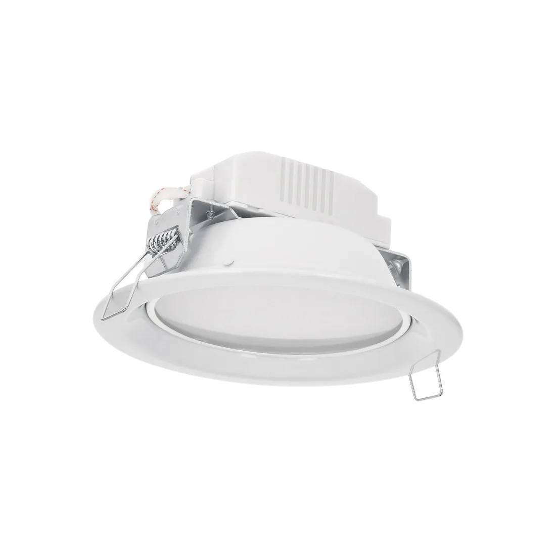 Luminario LED empotrable 6 W 3000 K, redondo, VOLTECK