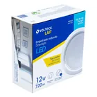 Luminario LED empotrable 12 W 6500 K, redondo, VOLTECK 5