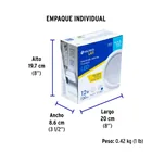 Luminario LED empotrable 12 W 6500 K, redondo, VOLTECK 6