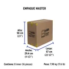 Luminario LED plafón decorativo 15W 6500K, espiral, BASIC 8