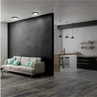 Luminario LED plafón 24W 6500K, redondo, negro, VOLTECK 4