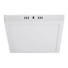 Luminario LED plafón 18W 6500K, cuadrado, blanco, VOLTECK 1