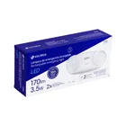Lámpara de emergencia de 24 Leds 170 lm dirigible recargable 3