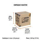 Linterna de aluminio 1 LED de 40 lm con 1 pila AA, TRUPER 11