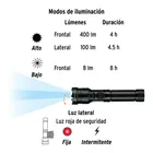 Linterna LED recargable c/luz de emergencia, 410 lm, TRUPER 8