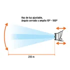 Linterna de minero LED 900 lm, recargable, TRUPER EXPERT 6
