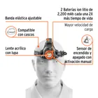Linterna de minero LED 300 lm, recargable, TRUPER EXPERT 2