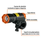 Linterna delantera para bicicleta, 140 lm, recargable 2