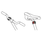 Juego de linterna trasera y delantera para bicicleta, PRETUL 4