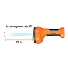 Linterna plástica de LED 300 lm, recargable, TRUPER 7