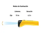 Linterna plástica de LED, 70 lm, recargable, PRETUL 7