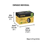 Linterna reflectora LED 260 lm, recargable, PRETUL 9