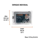 Lona de polietileno reforzada 4 x 5 m, gris, 180g/m2, TRUPER 7