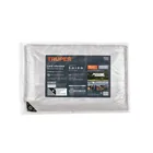 Lona de polietileno reforzada 5 x 6 m, gris, 180g/m2, TRUPER 4
