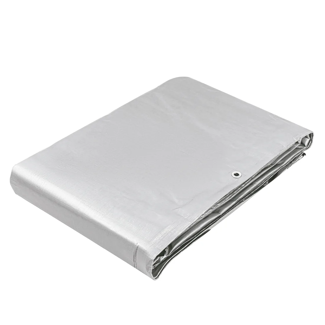 Lona de polietileno reforzada 6x12 m, gris, 180g/m2, TRUPER