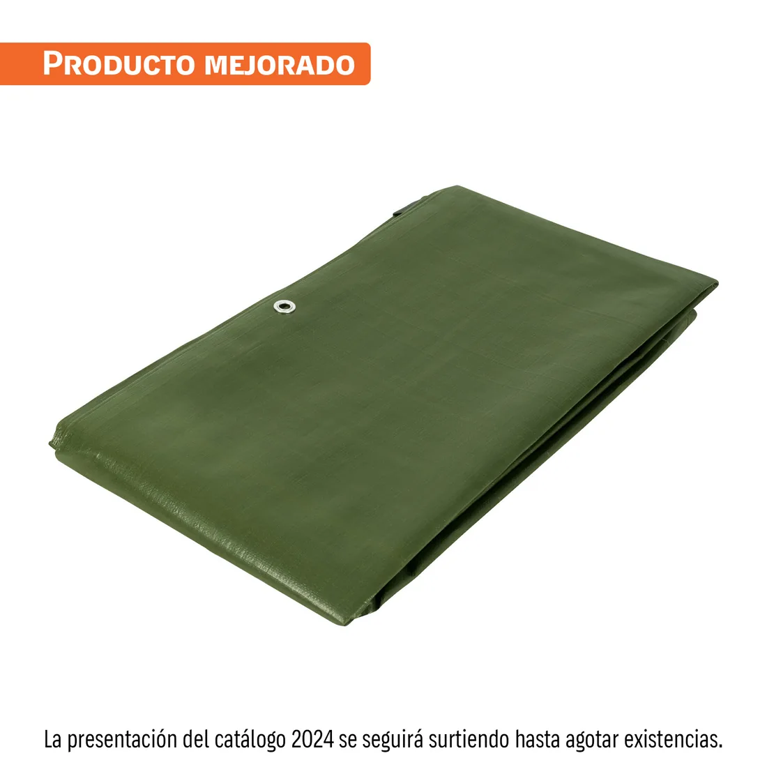 Lona uso rudo 3 x 4 m, verde olivo, 240 g/m2, TRUPER EXPERT