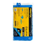Lona de polietileno 4 x 6 m, azul, 110 g/m2, PRETUL 3
