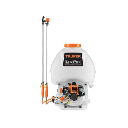 Fumigador de 25 L con motor a gasolina de 2 tiempos, TRUPER