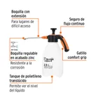 Fumigador doméstico de 2.5 litros, mango ergonómico, EXPERT 2