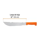 Machete rambo 12', cacha remachada naranja, TRUPER 3