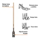 Raspador forjado de 4', mango largo de 54', TRUPER 2
