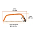 Arco jardinero tubular de 24', TRUPER 4