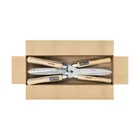 Tijera para poda 53 cm, ligera, mangos de madera, TRUPER 4