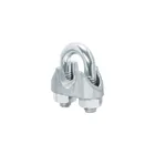 Bolsa c/25 nudos (perros) de hierro p/cable de 5/16', FIERO 1