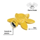 Aspersor base metálica circular, tipo flor, PRETUL 2