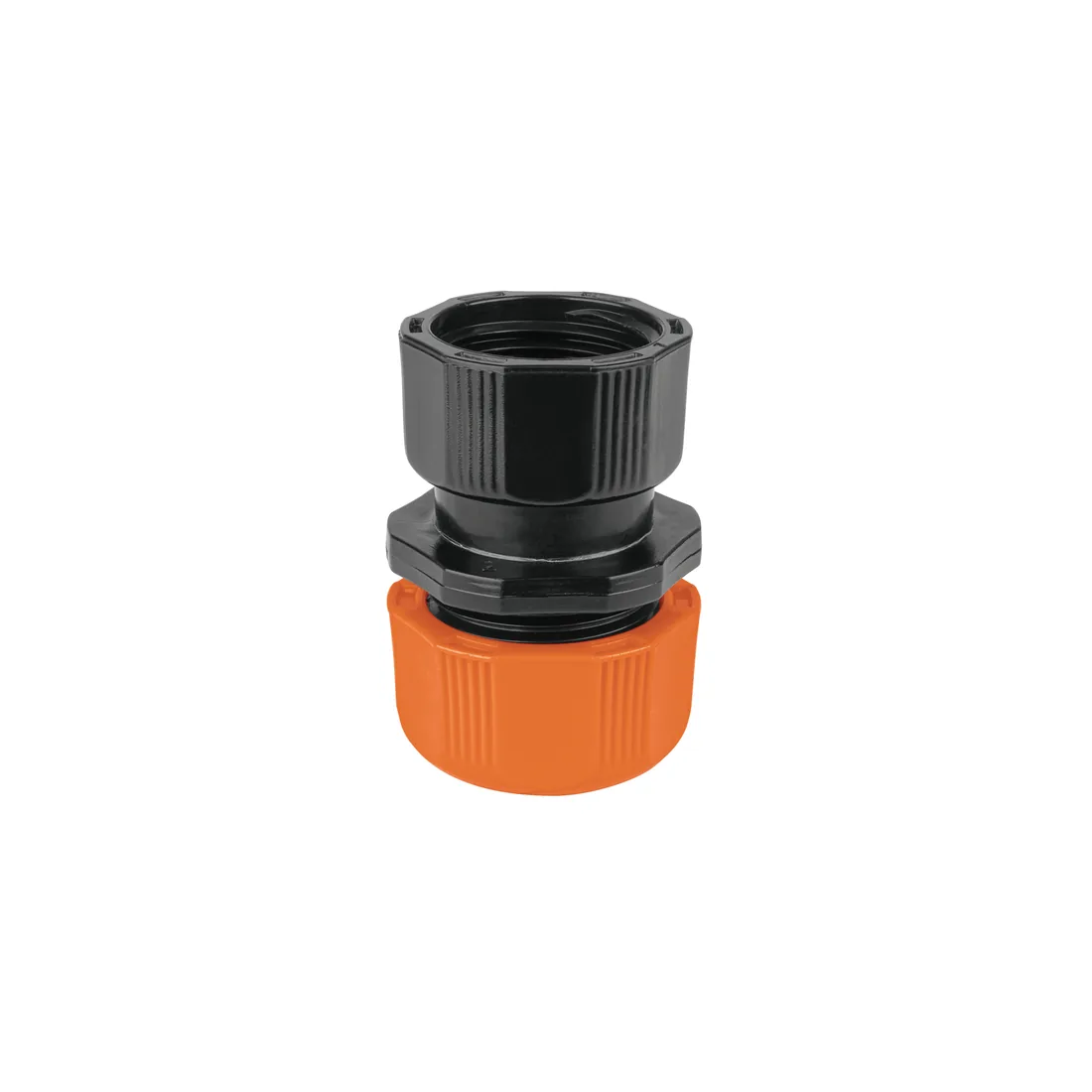 Conector 1/2' hembra de ABS con tuerca de ajuste manual