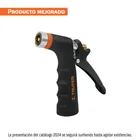 Pistola para riego de 2 funciones metálica con recubrimiento 1