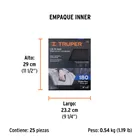 Lija de agua grano 180 de carburo de silicio, TRUPER 5