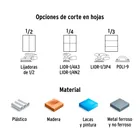 Lija de esmeril roja grano 120 de óxido de aluminio, TRUPER 3