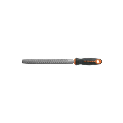 Lima escofina 8' con mango Comfort Grip, TRUPER