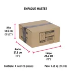 Destorcedor forjado de 1/2', FIERO 8