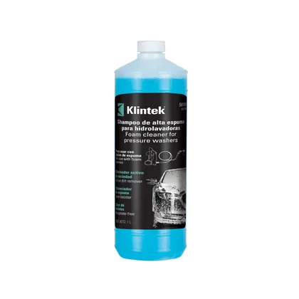 Shampoo alta espuma para hidrolavadora, 1 L, KLINTEK