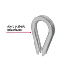 Bolsa con 10 guardacabos para cable de acero de 1/8', FIERO 2