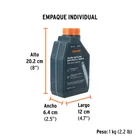 Aceite lubricante para barra y cadena de motosierra, TRUPER 4